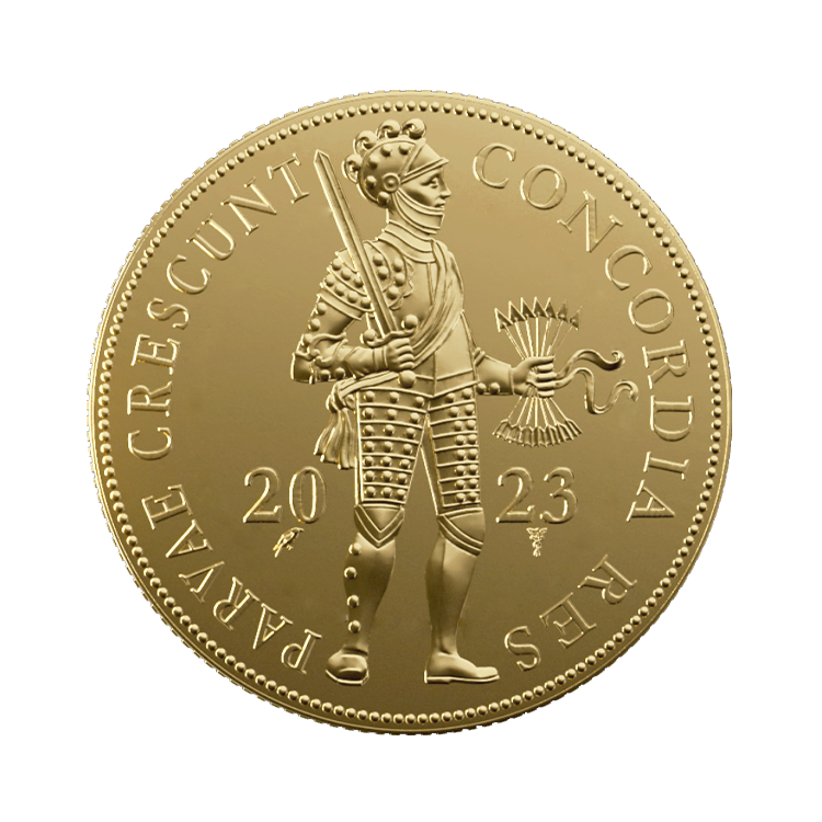 Ducat Gold Coin 2023 front