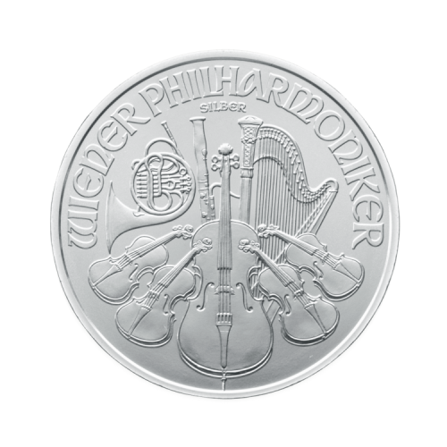 Thumbnail 1 oz Philharmoniker Silbermünze 2024 front