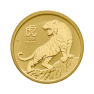 1/2 oz Lunar Gold Coin 2022 front