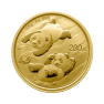 15g Panda Gold Coin 2022 front