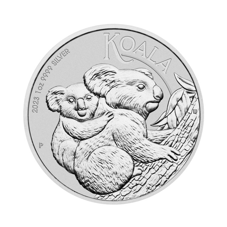 1 oz Koala Silver Coin 2023 front