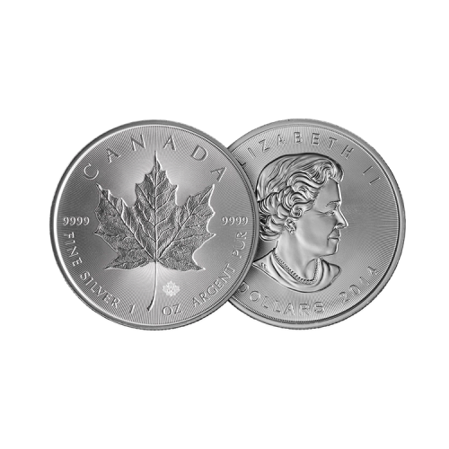 Thumbnail Design 1 troy ounce silver Maple Leaf coin