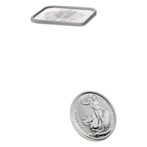 Thumbnail 1 oz Britannia Silver Coin 2020 back