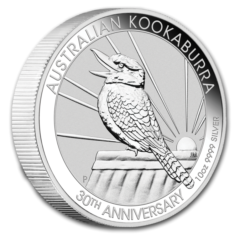 10 oz Kookaburra Silver Coin 2020 back