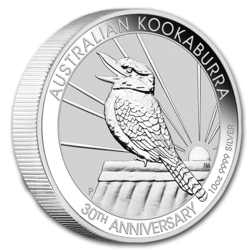 Thumbnail 10 oz Kookaburra Silver Coin 2020 back