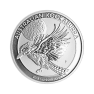 1 oz Kookaburra d'Argent 2018 front