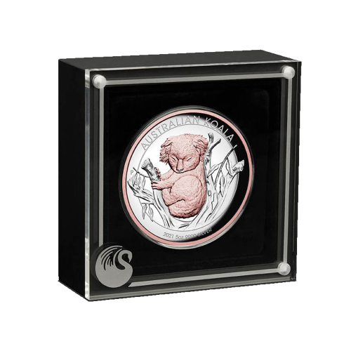 Thumbnail 5 oz Koala Plata 2021 angle 1