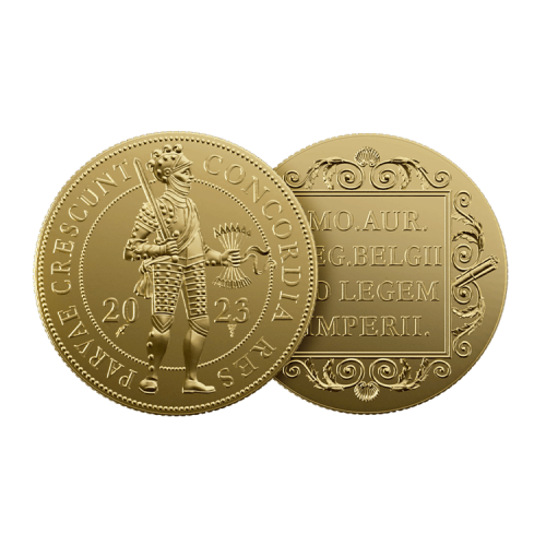 Thumbnail Ducat Double Gold Coin 2023 angle 1