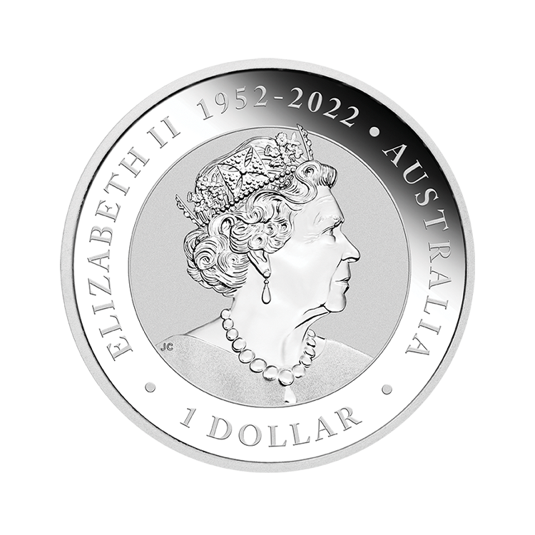 1 oz Emoe Silver Coin 2023 back