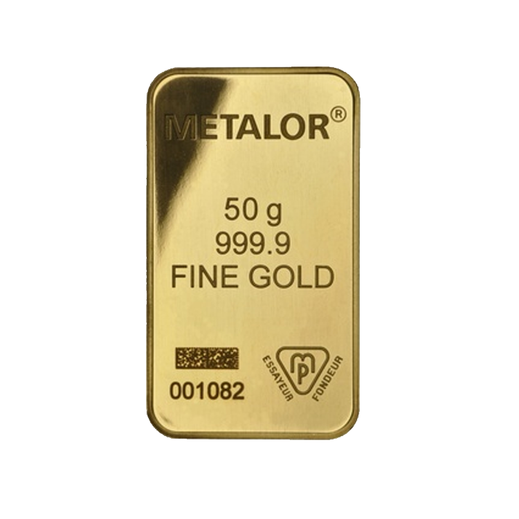 50g Gold Bar Mixed Years back