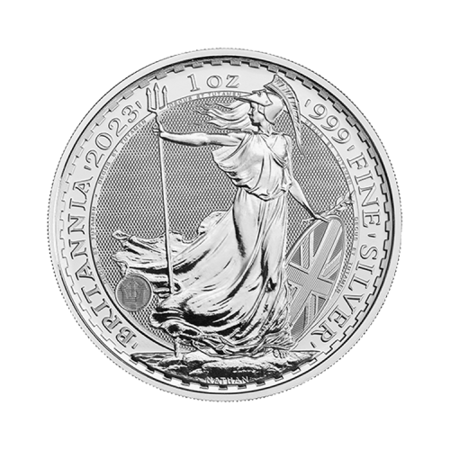 Thumbnail 1 oz Britannia Silver Coin 2023 front