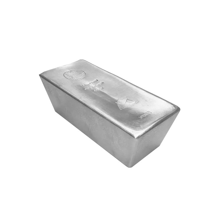 15 kilo Heraeus Silver Bar back