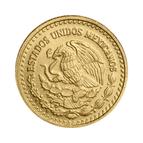 Thumbnail 1/20 oz Banco de Mexico Gold Coin 2023 back