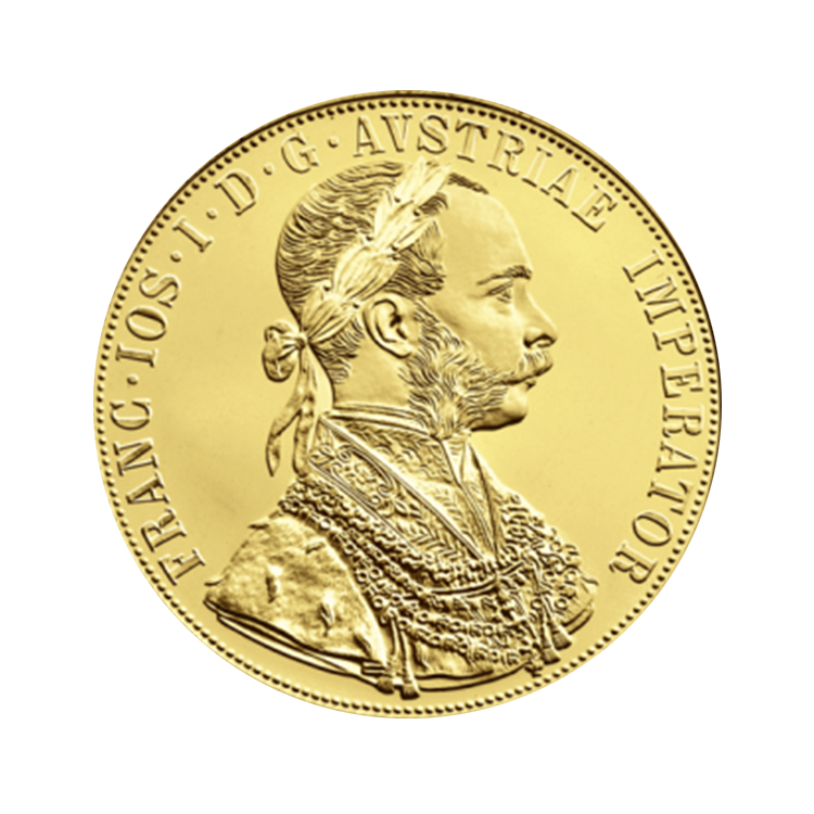 Münze Österreich Gold Coin Ducat back