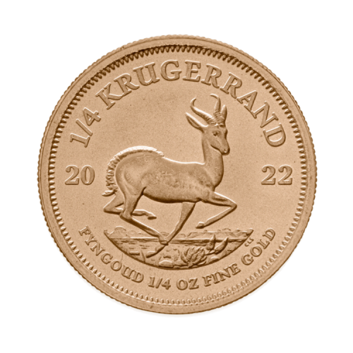 Thumbnail 1/4 oz Krugerrand Or Plusieurs Années front