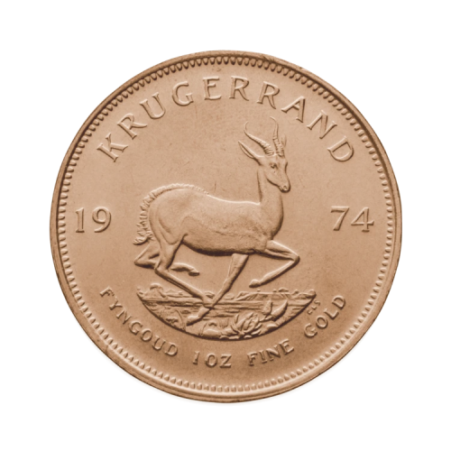 Thumbnail 1 oz Krugerrand Oro Años Diversions front