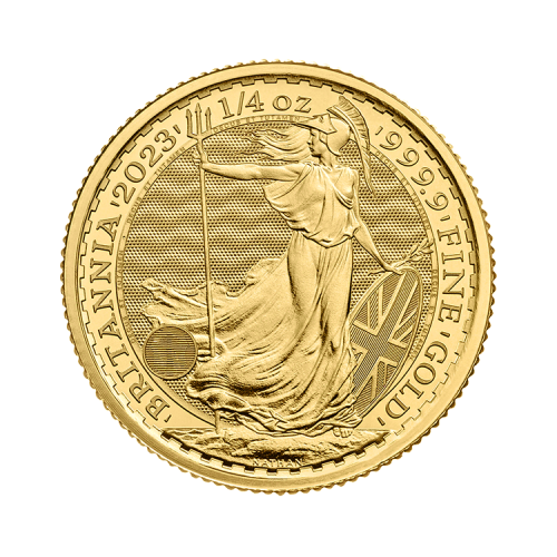 Thumbnail 1/4 oz Britannia Goldmünze Verschiedene Jahre front