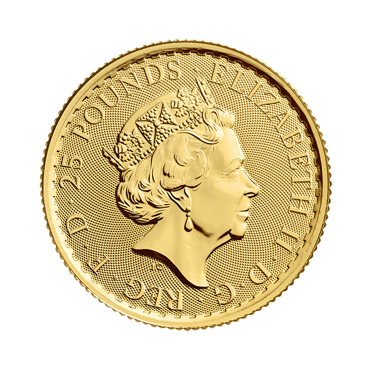 1/4 oz Britannia Goldmünze Verschiedene Jahre back