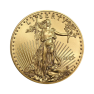 Obverse 1/10 troy ounce gold American Eagle coin