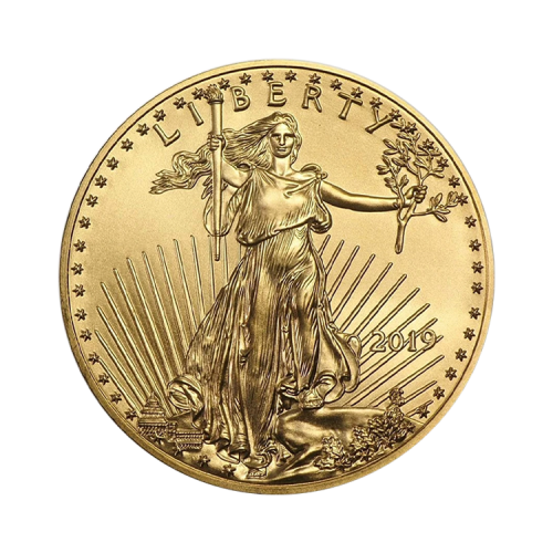 Thumbnail Voorkant 1/10 troy ounce gouden American Eagle munt