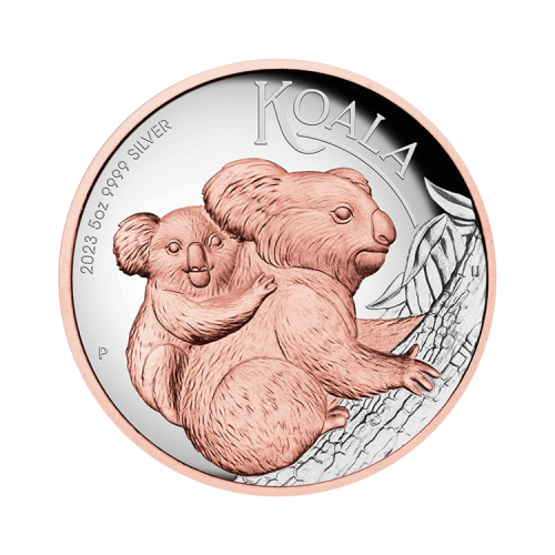 Thumbnail 5 oz Koala Silver Coin 2023 front