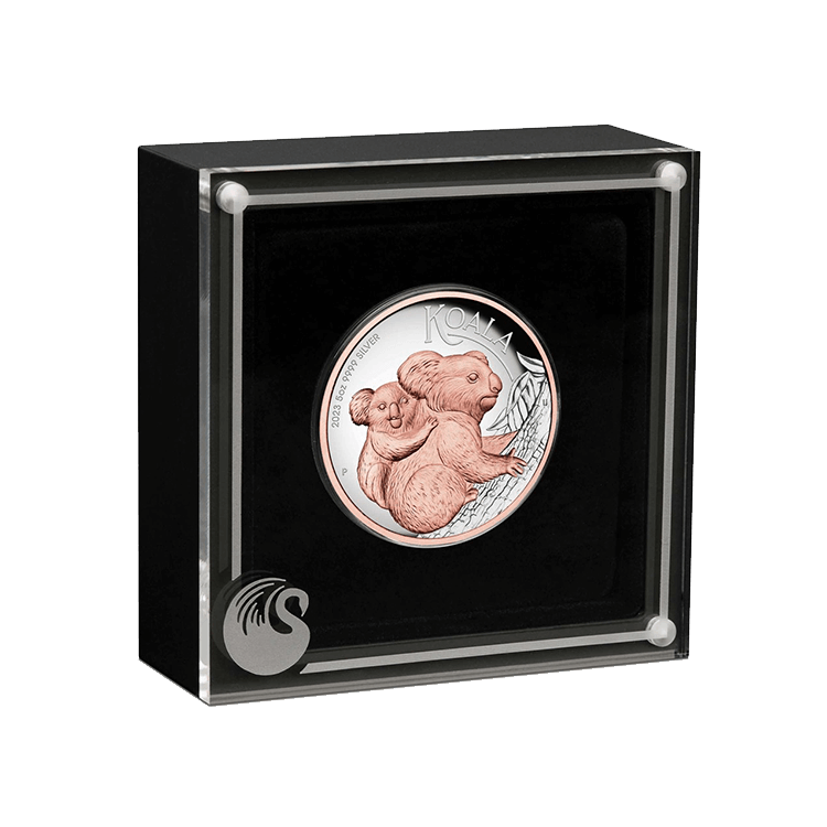 5 oz Koala Silver Coin 2023 angle 2