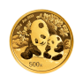 30g Panda Gold Coin 2024 front