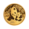 15g Panda Gold Coin 2024 front