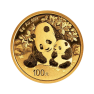 8g Panda Gold Coin 2024 front