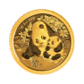 1g Panda Gold Coin 2024 front