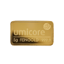 5 gram Umicore gold bar