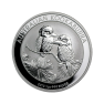 1 oz Kookaburra Plata 2013 front