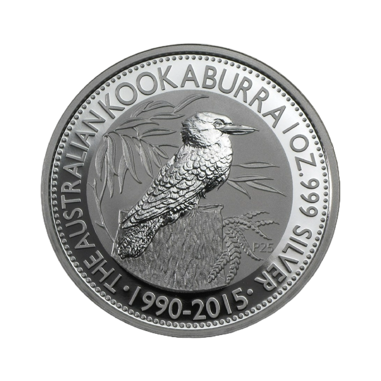 1 oz Kookaburra Silver Coin 2015 front