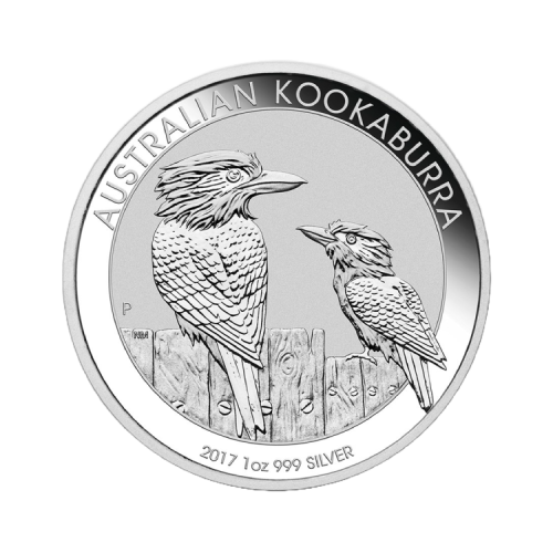 Thumbnail 1 oz Kookaburra Silver Coin 2017 front