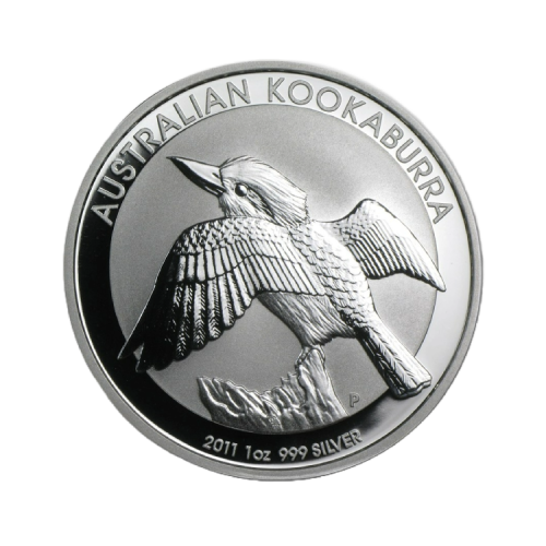 Thumbnail 1 oz Kookaburra Silver Coin 2011 front