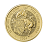 1 oz Tudor Beasts Gold Coin 2024 front