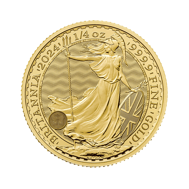 1/4 oz Britannia Oro 2024 front