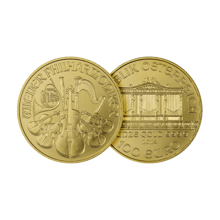 Design gold Philharmonic coin 2025