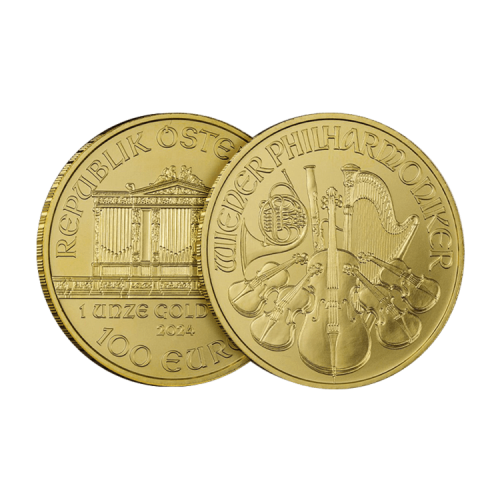 Thumbnail gold Philharmonic coin 2025