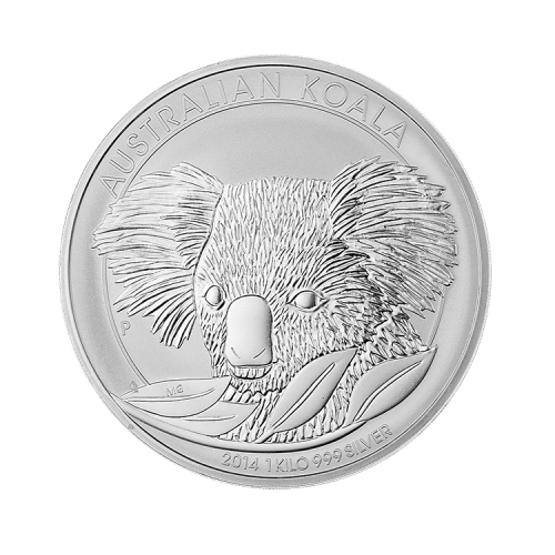 Thumbnail 1 kilo Koala Plata 2014 front