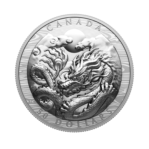 Thumbnail 100g Dragons 2024 Plata 2024 front