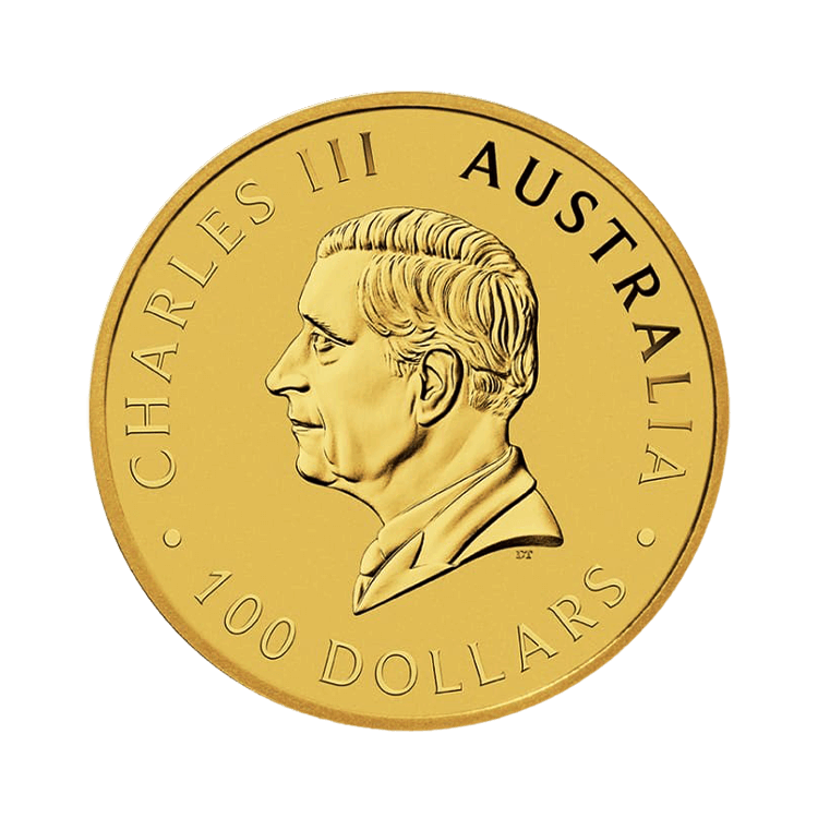 1 troy ounce gold The Perth Mint's 125th Anniversary coin 2024 back