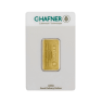 10g C. Hafner Gold Bar front