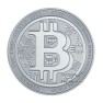 1 oz Bitcoin Mint Pièce en Argent 2021 front