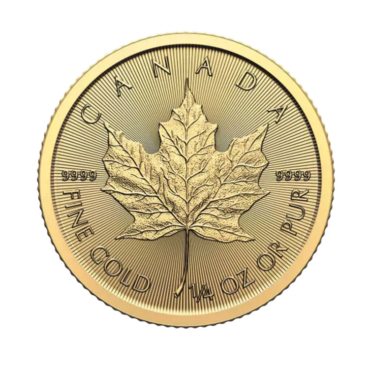 1/4 oz Maple Leaf Oro 2024 front