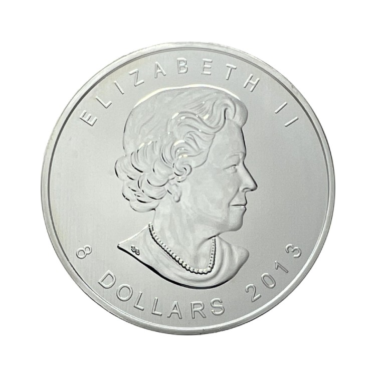 1,5 oz Royal Canadian Mint Silbermünze 2013 back