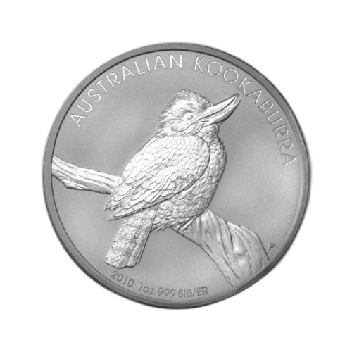 Thumbnail 1 oz Kookaburra d'Argent 2010 front