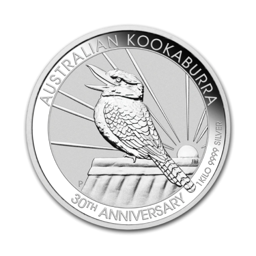 Thumbnail 1 kilo Kookaburra Silver Coin 2020 front