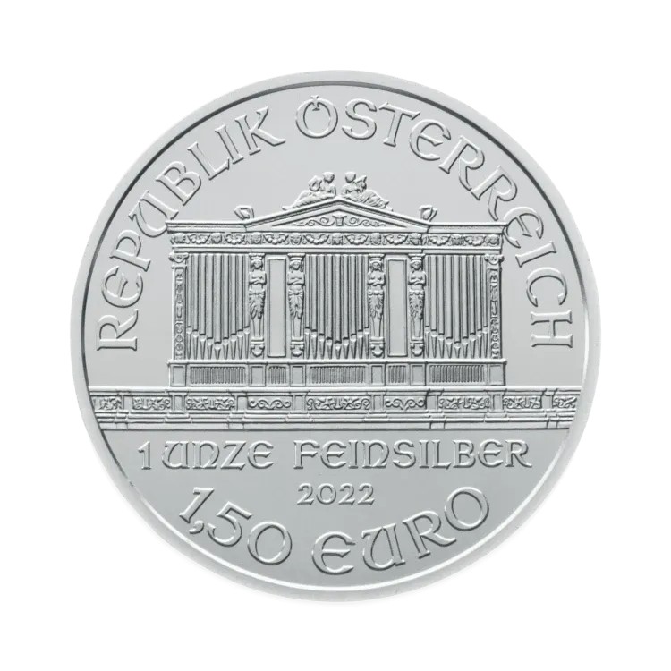 1 oz Philharmoniker Silbermünze Verschiedene Jahre back