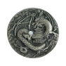 2 troy ounce silver coin Japanese dragon Watatsumi antique finish 21 front